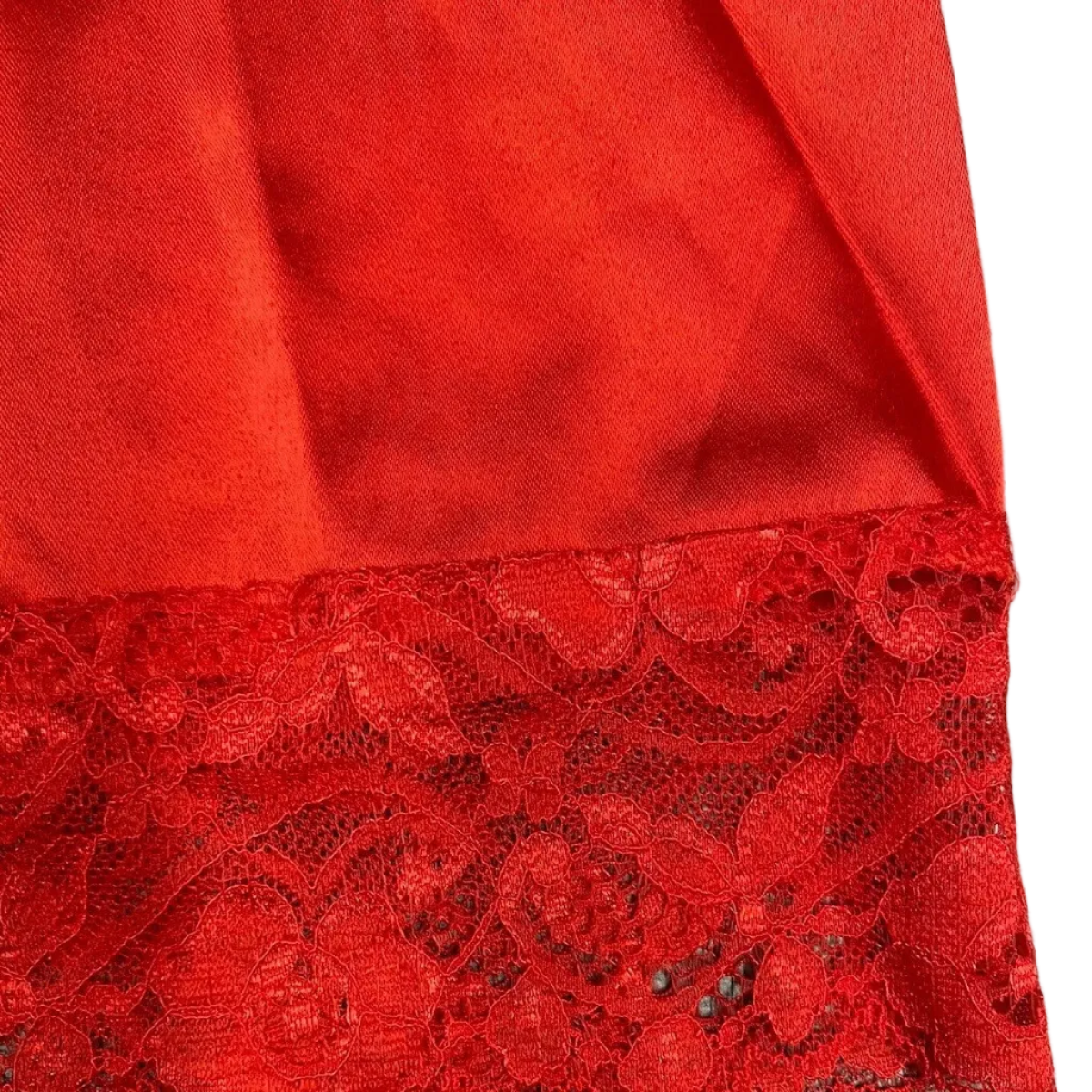 Satin French Knickers – Red