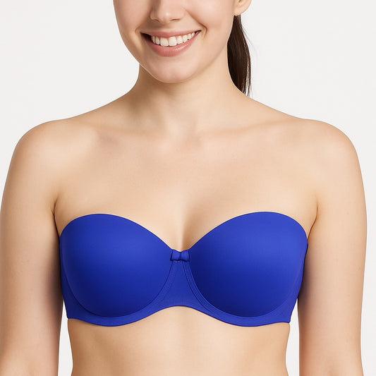 Stunning Blue Multiway Bra Strapless Bra Underwired Padded Sizes 34 to 40 B-DD