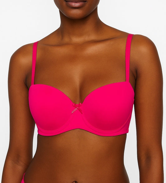 Coral Pink Multiway Bra Strapless Bra Underwired Padded Sizes 34 - 40 / B-DD Cup