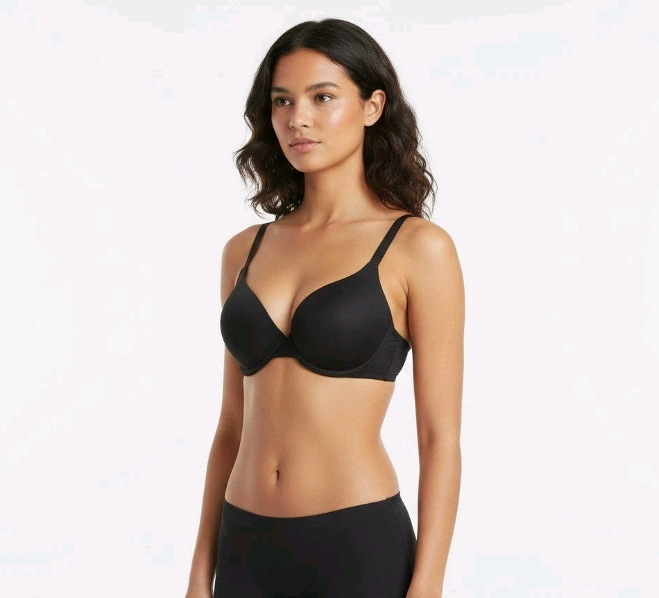Loving Moments Black T-Shirt Bra Twin Pack Brand New B/C/D Cups