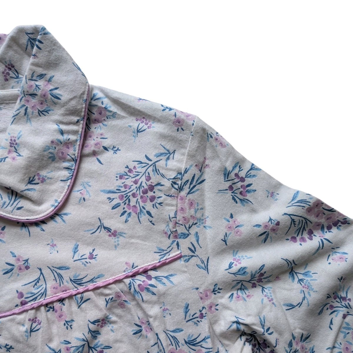 Marlon Floral Cotton Nightdress – Lilac